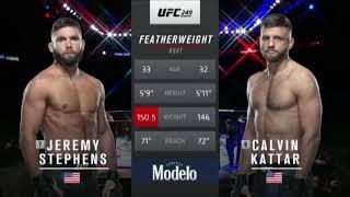 Jeremy Stephens vs Calvin Kattar