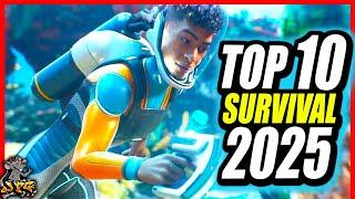 The Biggest SURVIVAL GAMES Releasing In 2025 - Top 10 Open World Survival Games You Need To Play