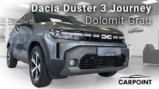 Der Dacia Duster 3 in Dolomit-Grau ️ Carpoint GmbH