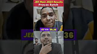 Followed Prayas Batch Seriously in Drop Year #PhysicsWallah #JEEmainResults2023PW