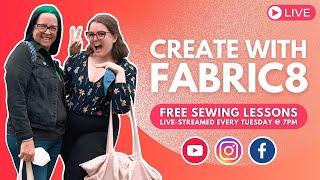 CREATE WITH FABRIC8: Wall Craft Caddy (Free Online Sewing Classes)
