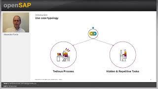 Introduction - W1U1 - Enter Next-Level Bot Building with SAP Intelligent RPA 2.0