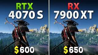 RTX 4070 SUPER vs RX 7900 XT in Late 2024 // Test in 14 Games, 1440p