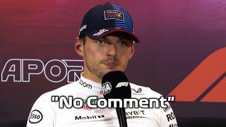 Max Verstappen Trolls FIA Press Conference After Penalty