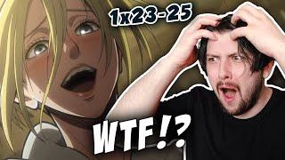 SEASON FINALE! Music producer reacts to Attack on Titan 1x23-25 for the FIRST TIME!