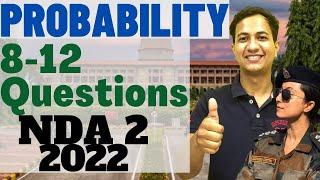 Probability| Basic Introduction and PYQs for NDA 2 2022 #ndamaths #probability