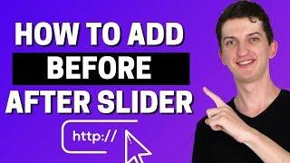 How To Add Before/After Slider to website