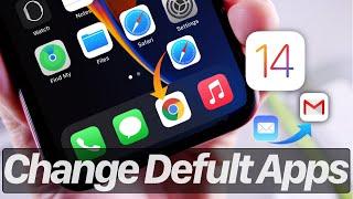 How to change the default browser & Email Apps on iPhone & iPad iOS 14