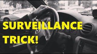 Surveillance Trick: U-turn (Private Investigator Training)