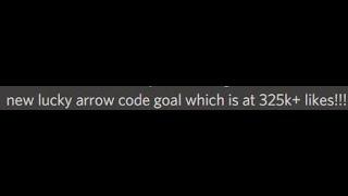 [YBA] FREE LUCKY ARROW FOR EVERY PLAYER!!