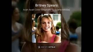 Britney Spears - Acah Acah Cinta (AI Cover)