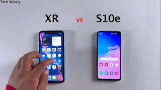 SAMSUNG S10e vs iPhone XR in 2022 | Speed Test