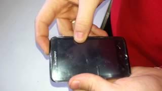 Lenovo A316 new touch screen panel is not working