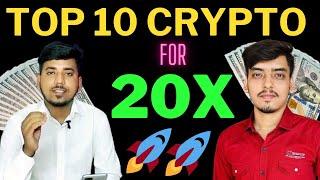  Top 10 crypto जो कम से कम 10x-20x profit देंगे| buy best crypto for bull run @CryptoExpertGagan