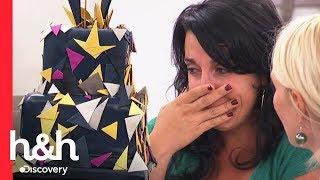 ¡Novia se pone a llorar al ver su pastel de boda! | El desafío de Buddy | Discovery H&H