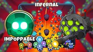 Infernal [Impoppable] [ Monkey Knowledge] Walkthrough/Guide | Bloons TD6