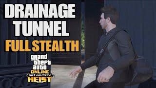 GTA Online Cayo Perico Heist | Drainage tunnel - Full Stealth + Elite