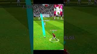 Roberto Carlos  #shorts #pesmobile #efootball #pes #freekick #football #goal #robertocarlos