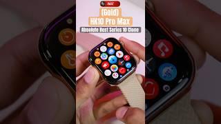 Absolute Best Series 10 Clone | Unboxing GOLD HK10 Pro Max #applewatchseries10