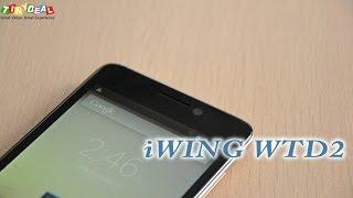 iWING WTD2 hands on! 5.0" MTK6582 quad-core android phone, tinydeal