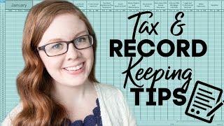 I HATE RECORD KEEPING!  Simple and EASY Ways to Keep Up with Taxes and Record Keeping