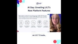 LILT Create: Multilingual Content Generation