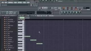 Fl Studio 8 (Tutorial) - How to make a Snare Drum Roll (Hip-Hop)