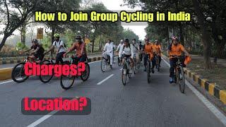 How to Join a CYCLING GROUP in India| Group rides