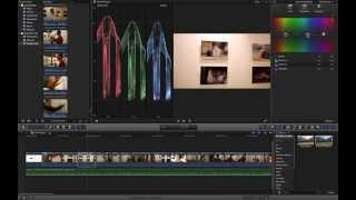 Final Cut Pro X видеоурок выставления баланса белого RT Color Balance