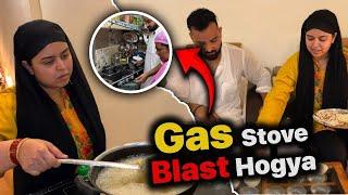 Gas Stove Blast | Sabudana Vada Nahi bana  | Home Decor & Cleaning