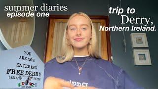 summer diaries: visiting derry, northern ireland!