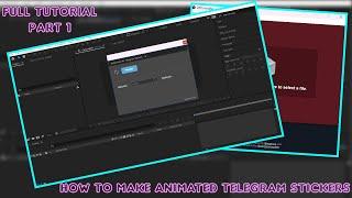 Tutorial Membuat Stiker Animasi Telegram, How To Make Animated Telegram Sticker #1