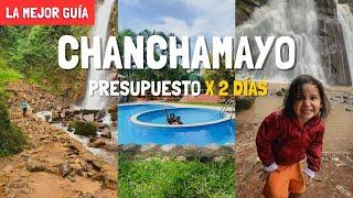 CHANCHAMAYO BARATO y con NIÑOS  | PRESUPUESTO para un FIN DE SEMANA | GUÍA COMPLETA