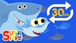 Baby Shark (Extended Mix - 30 Mins!) | Kids Songs | Super Simple Songs