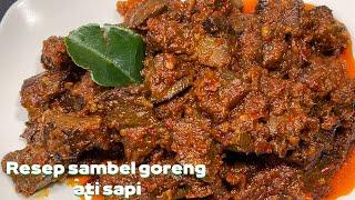 Resep sambel goreng ati sapi