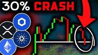 ALTCOIN CRASH EXPLAINED (New Warning)!!!! XRP News Today, Ethereum Price, Chainlink Price & Cardano