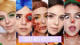 TODAS MI HISTORIAS MIENTRAS ME MAQUILLO | alexabeautyy