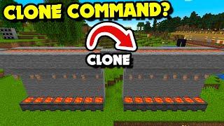 How to Use The CLONE COMMAND in Minecraft? Clone Command Tutorial [Very Easy]