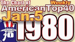 Jan. 5th, 1980  American Top 40 Countdown