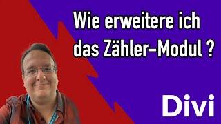 Divi: Wie erweitere ich das Zähler Modul?