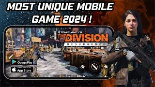 The Most Unique Game of 2024 ! (The Division Resurgence Android & IOS)