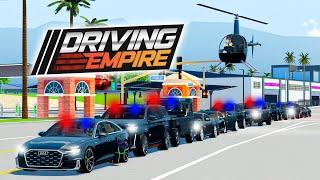 Huge Billionaire CEO Convoy In Driving Empire!