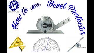 Universal Bevel (vernier) Protractor, How to use a Bevel Protector, What is a bevel protector