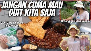 JANGAN CUMA MAU UANGNYA SAJA‼️ MAKAN MALAM JAM 12 SAMBAL KECAP + TEMPE DAN TELUR