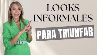 LOOKS INFORMALES PARA TRIUNFAR / ARMARIO CÁPSULA