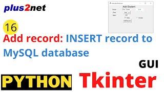 Tkinter window to take user inputs& add data to MySQL table after validation & displaying messages