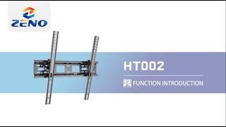 HT002 32 to 55 inches tilting adjustable wall mounting bracket hinged for tv