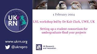 LNL workshop: setting up a student consortium for undergraduate projects