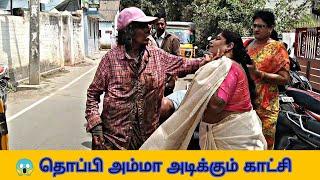 ‼️ பக்தரை தாக்கிய தொப்பி அம்மா திருவண்ணாமலை || బ్యాటింగ్ టోపీ అమ్మ || Thoppi Amma Tiruvannamalai