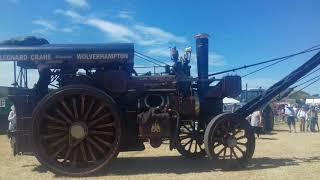 Fowler B6 Crane Engine 'Wolverhampton Wanderer' at the Chickerell Steam and Vintage Show 2019